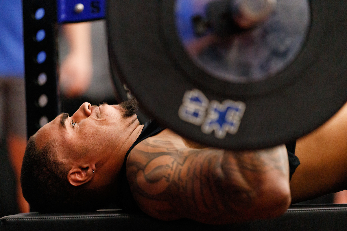 AJ Rose.

Kentucky football Proday.

Photo by Elliott Hess | UK Athletics