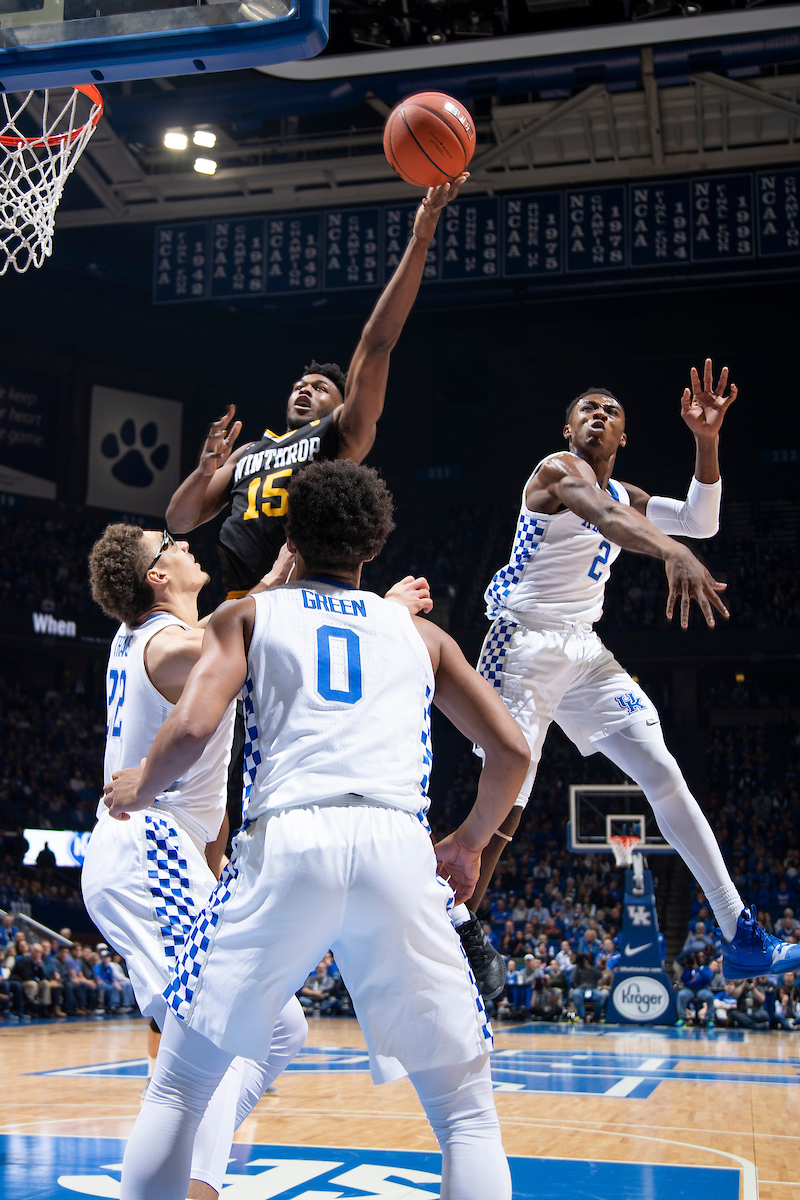 Ashton Hagans.

UK men's basketball beat Winthrop University 87-74 on Wednesday, November 21, 2018.

Photo by Chet White | UK Athletics