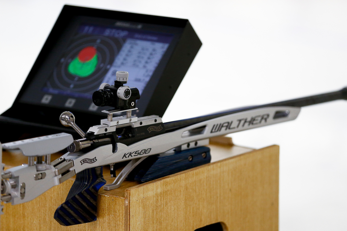 Rifle. Kentucky NCAA Rifle Qualifier. Photo By Barry Westerman | UK Athletics