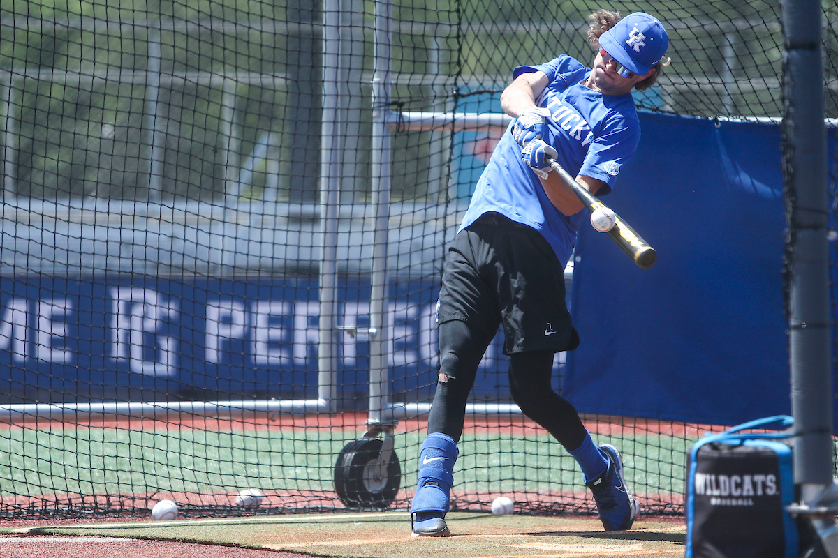 Jase Felker.

Kentucky beats Vanderbilt 10-2.

Photo by Sarah Caputi | UK Athletics