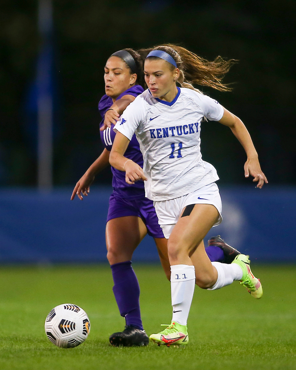Julia Grosso.

Kentucky loses to LSU 0-1.

Photo by Grace Bradley | UK Athletics