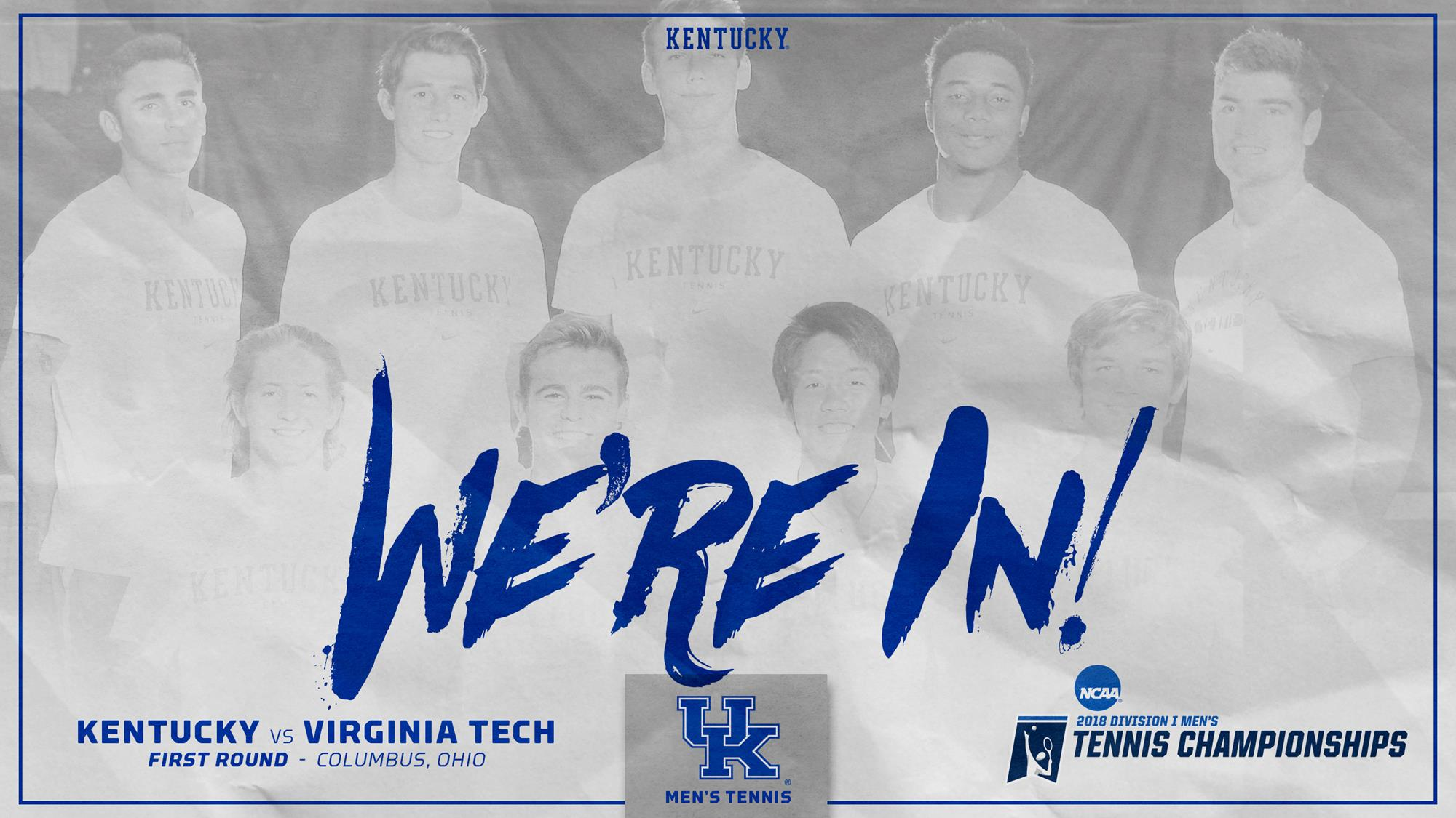 Kentucky Men’s Tennis Earns NCAA Tournament Bid