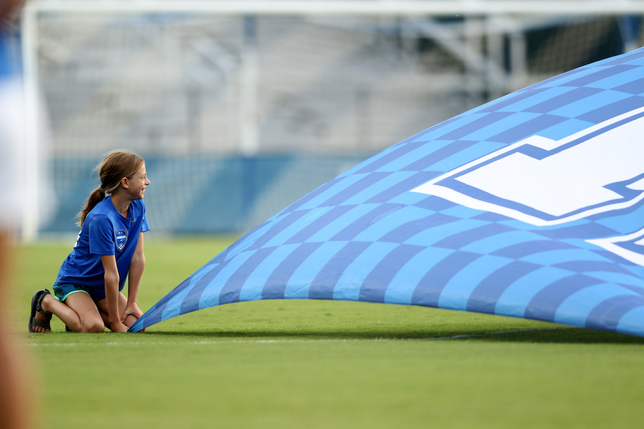 The University of Kentucky women's soccer team beat SIUE 2-1 in the Cat's season opener on Friday, August 17th, 2018, at The Bell in Lexington, Ky.

Photo by Quinlan Ulysses Foster I UK Athletics