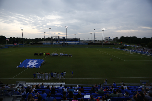 The UK men's soccer team beat DePaul 1-0 on August 24, 2018.

Photo by Quinlan Ulysses Foster I UK Athletics