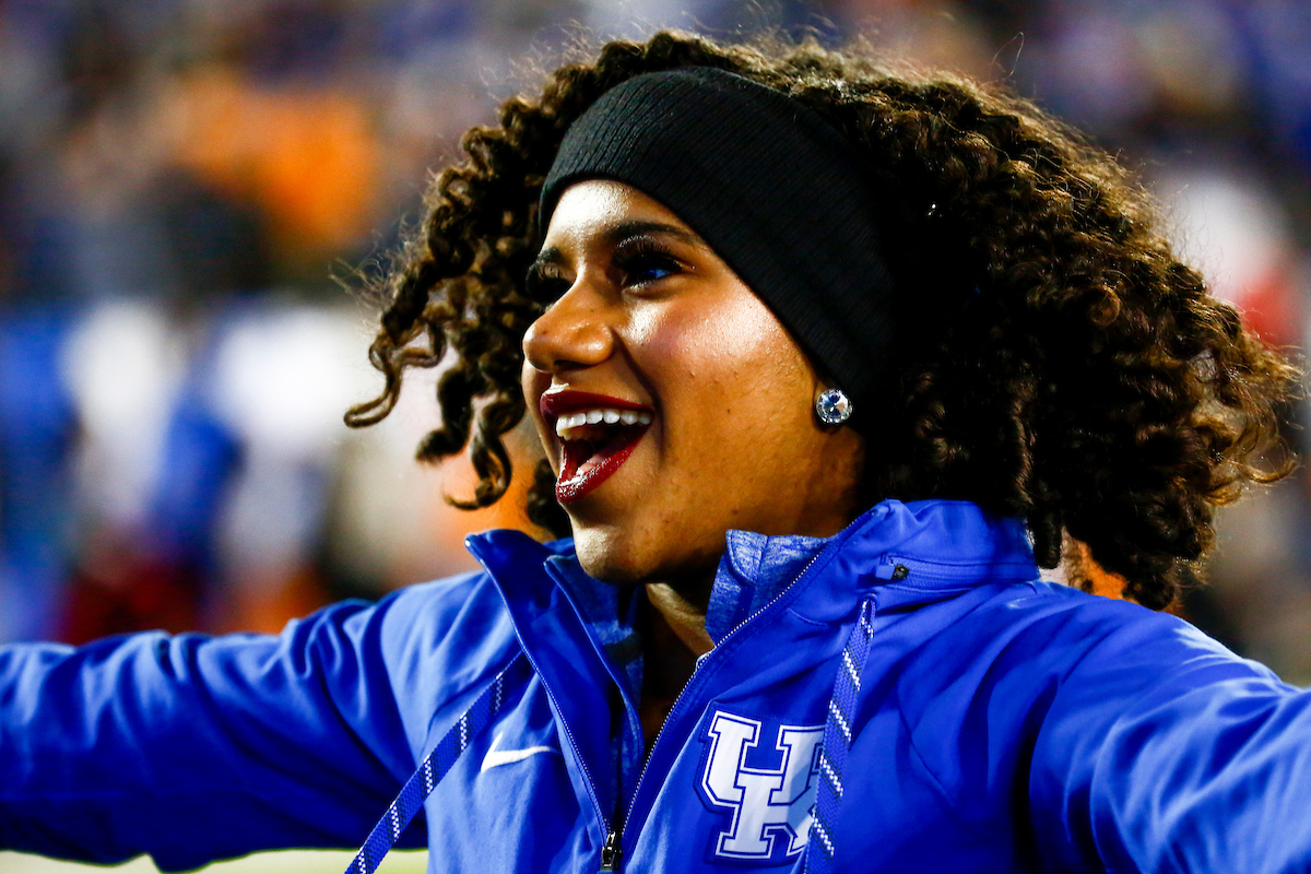 Dance Team. 

Kentucky falls to Tennessee 17-13. 

Photo by Eddie Justice | UK Athletics