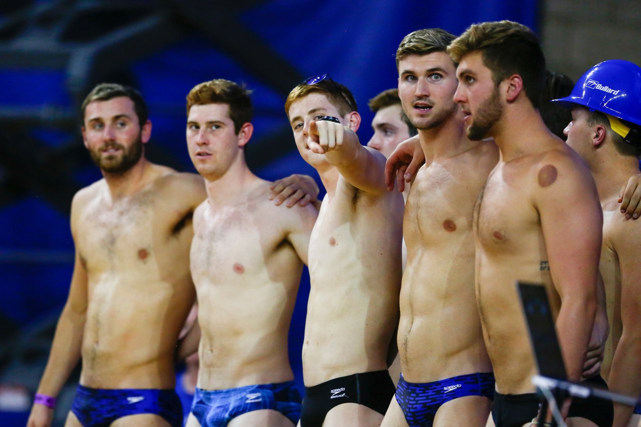 Swim Team.

UK defeats U of L 3-0.  

Photo by Hannah Phillips | UK Athletics