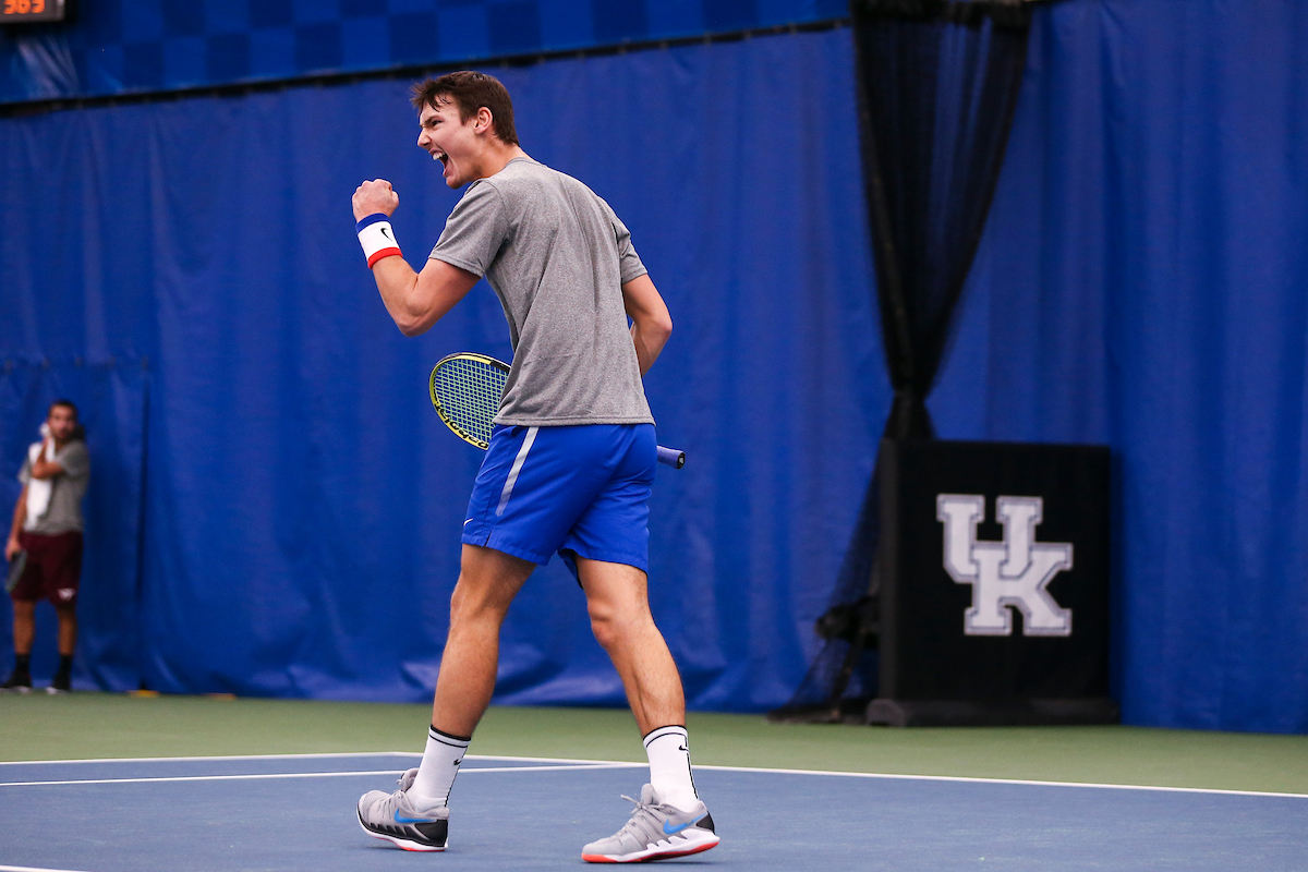 Cesar Bourgois.

Kentucky defeats Virginia Tech 5-2.

Photo by Grace Bradley | UK Athletics