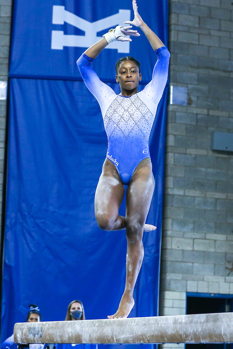 Cally Nixon.

2021-22 Blue-White Meet.

Photo by Sarah Caputi | UK Athletics