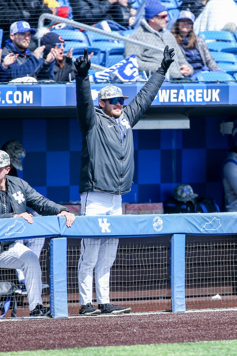 Seth Logue.

Kentucky defeats Georgia 18-5.

Photo by Sarah Caputi | UK Athletics