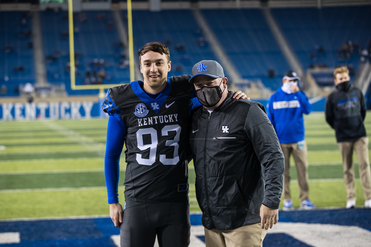 Max Duffy

Kentucky beats South Carolina, 41-18.

Photo by Jacob Noger | UK Football
