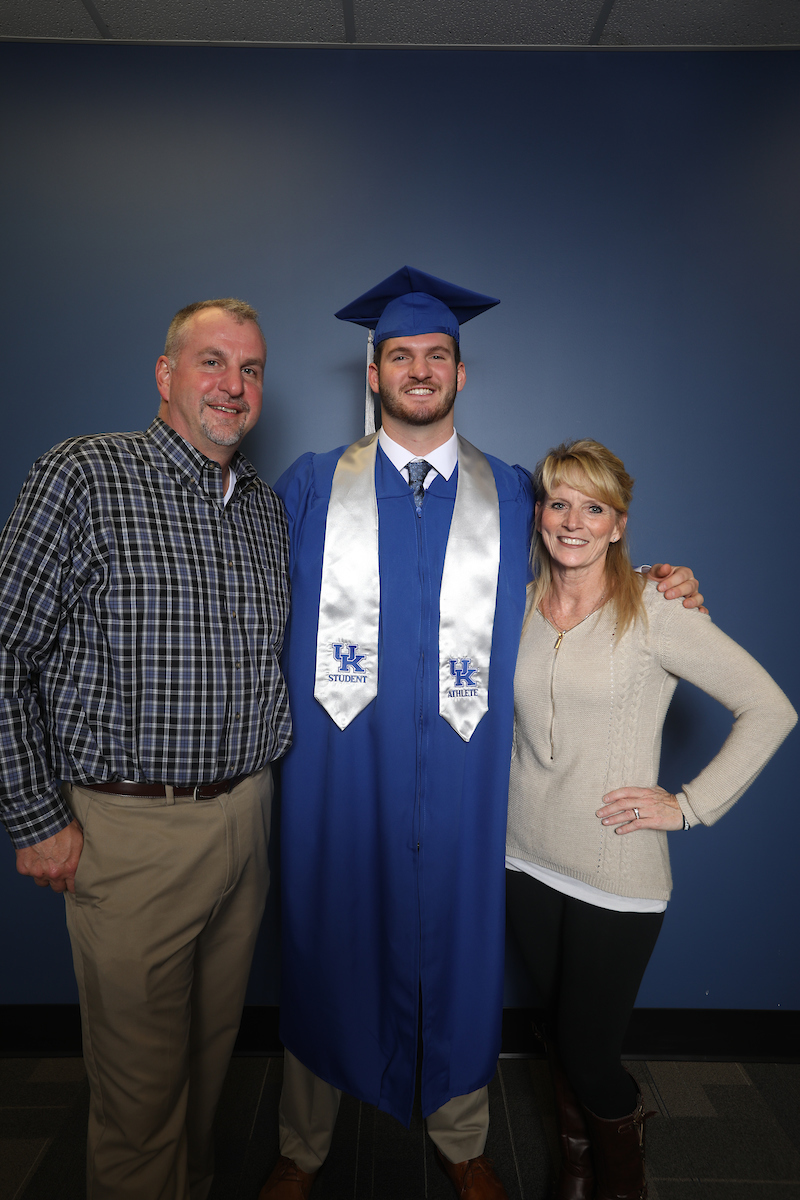 CATS Dec 2018 Graduation. 

Photo by Quinn Foster | UK Athletics