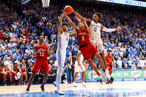 Nick Richards. Ashton Hagans.

UK beat UofL 78-70.


Photo by Elliott Hess | UK Athletics