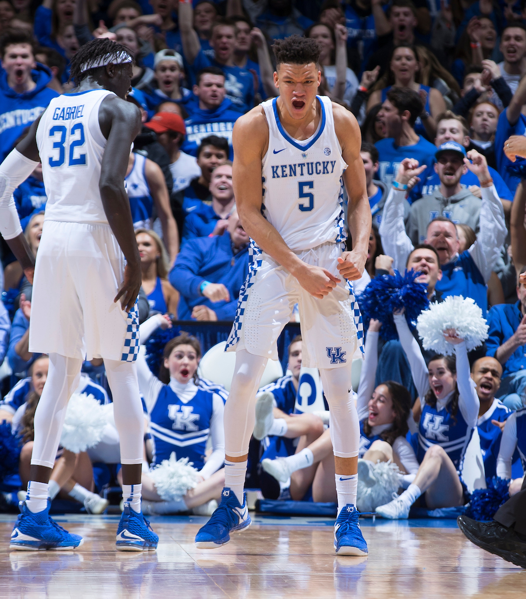 Kevin Knox.

The University of Kentucky men's basketball team beats Vanderbilt 83-81 on Tuesday, January 30, 2018 at Rupp Arena in Lexington, Ky.


Photos by Mark Cornelison | UK Athletics