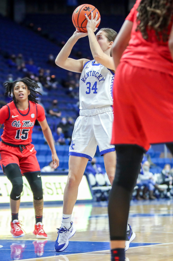 Emma King.

Kentucky loses to Ole Miss 63-54.

Photo by Sarah Caputi | UK Athletics