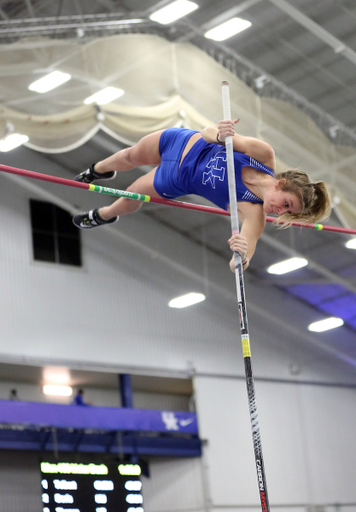 The University of Kentucky track and field team hosts the Rod McCravey Memorial Meet on Friday, February 3, 2018.
Photo by Britney Howard | UK Athletics