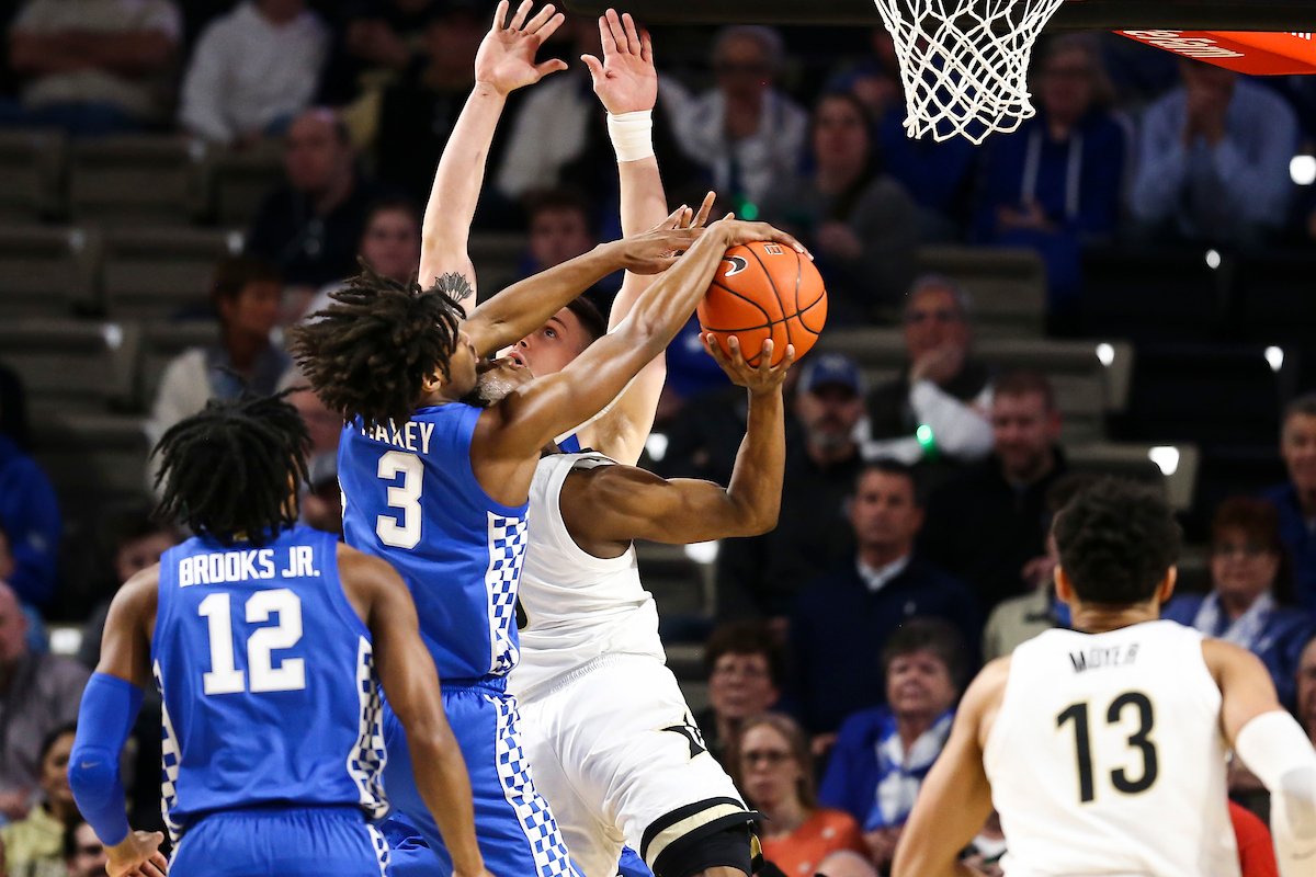 Tyrese Maxey. Nate Sestina.

Kentucky beat Vanderbilt 78-64.

Photo by Chet White | UK Athletics