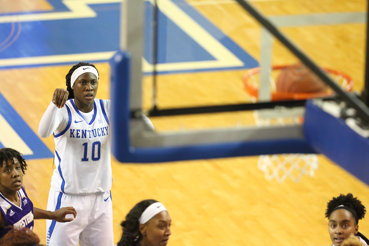 Rhyne Howard

Women's Basketball defeats WCU on Tuesday, December 18, 2018. 

Photo by Noah J. Richter | UK Athletics