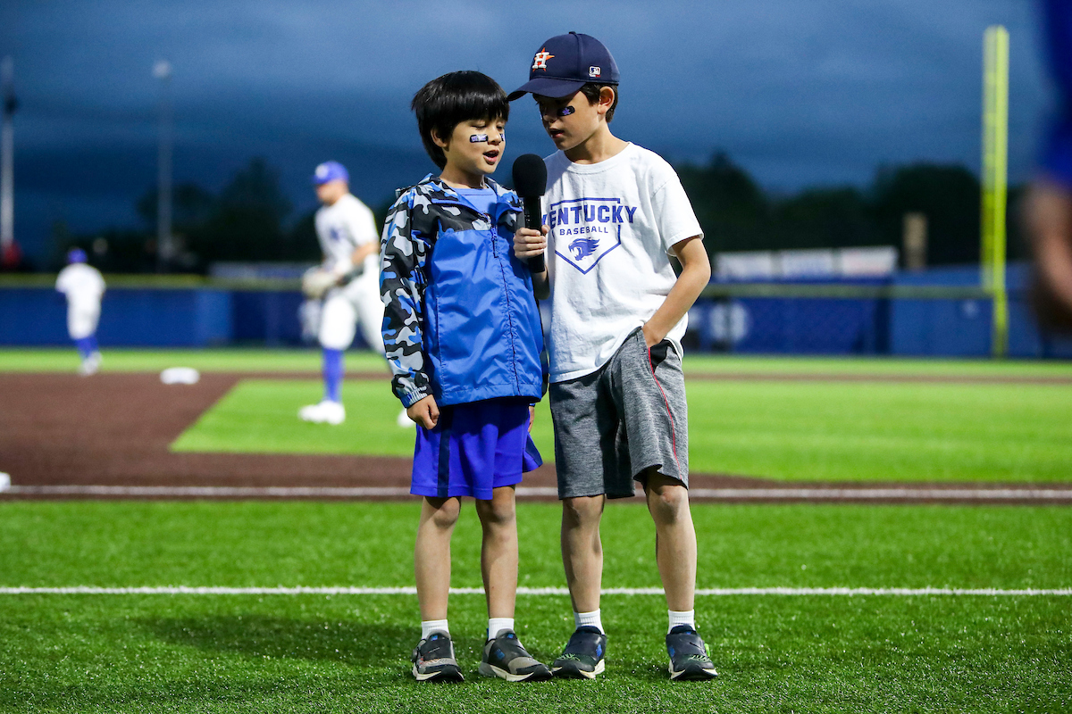 Play Ball Kids.

Kentucky beats Tennessee 5-2.

Photo by Sarah Caputi | UK Athletics