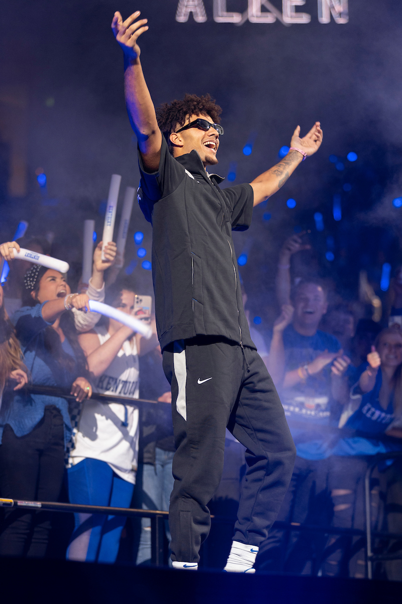 Dontaie Allen.

Big Blue Madness.

Photo by Grant Lee | UK Athletics