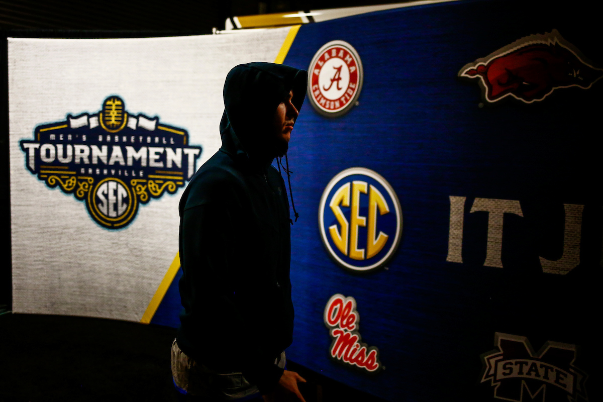 SEC Tournament Thursday Practice Gallery