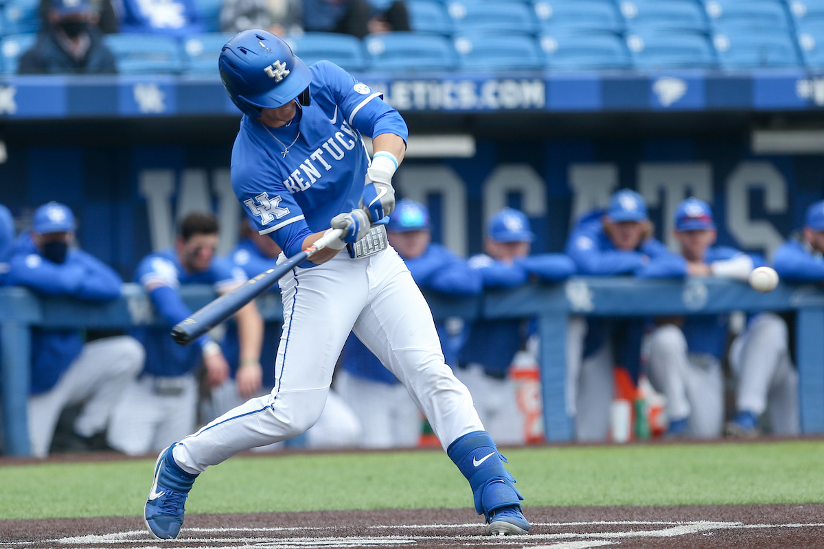 John Rhodes.

Kentucky beats Alabama 5 - 2.

Photo by Sarah Caputi | UK Athletics