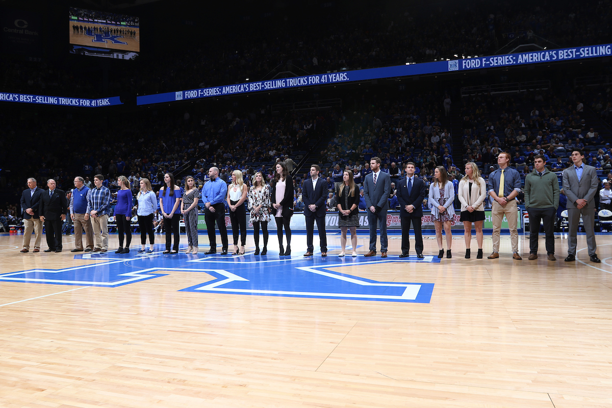 Frank G. Hamm Society of Character 2018.

Photo by Quinn Foster I UK Athletics