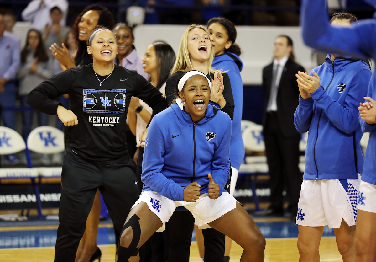 Keke McKinney


UK Women's Basketball beat High Point University 71-49 at Memorial Coliseum  on Sunday, November 18th, 2018.

Photo by Britney Howard  | UK Athletics