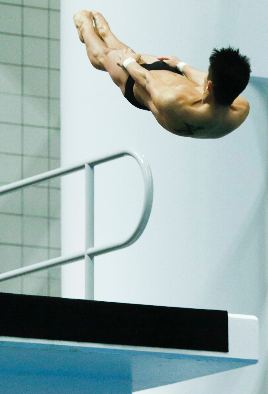 Photos from the morning portion of the final day of the 2019 SEC Swimming and Diving Championships in the Gabrielsen Natatorium at the University of Georgia in Athens, Ga., on Saturday, Feb. 23, 2019. (Casey Sykes)