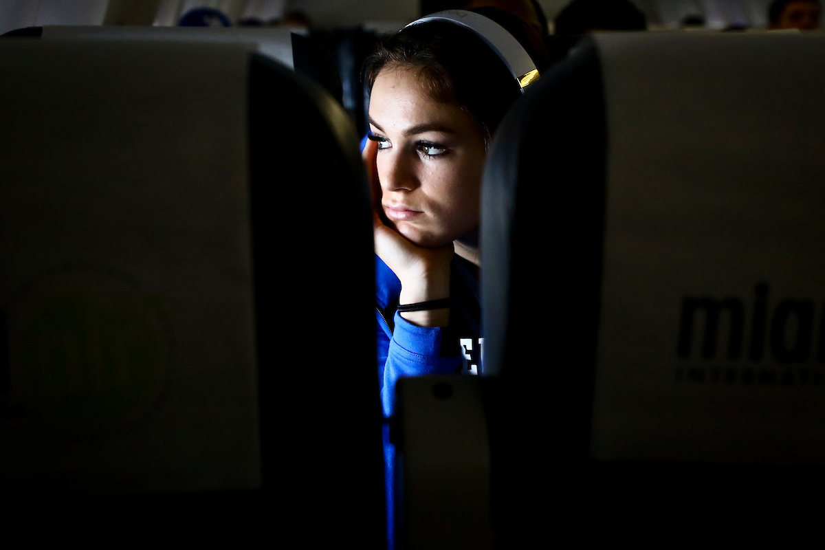 Abby Steiner.

2020 SEC Indoors.

Photo by Isaac Janssen | UK Athletics