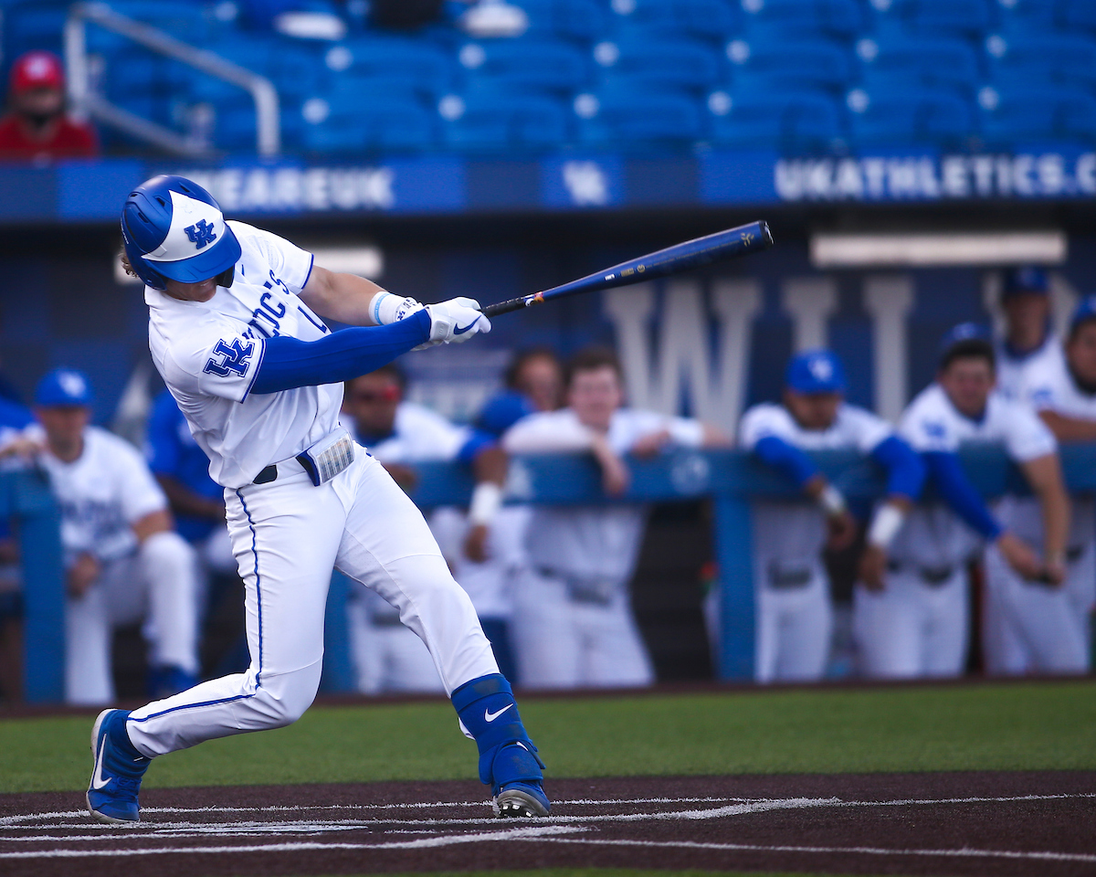 John Rhodes.

Kentucky falls to LSU 15-2.

Photo by Grace Bradley | UK Athletics