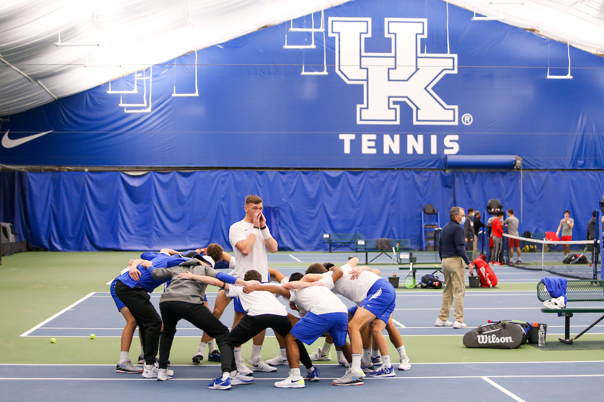 Team.

Kentucky beats Illinois state 4-0 in second game of the day.

Photo by Hannah Phillips | UK Athletics