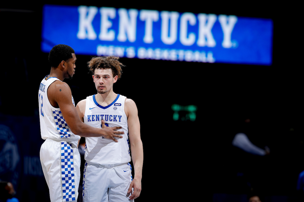 Keion Brooks Jr. Devin Askew.

Kentucky loses to Alabama, 85-65.

Photo by Chet White | UK Athletics