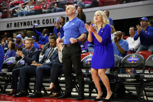 Dr. Kaiser, John Spurlock 

Women's Basketball beat Princeton on Saturday, March 23, 2019. 

Photo by Britney Howard | UK Athletics