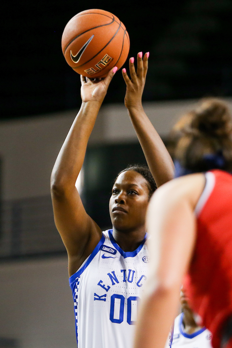 Olivia Owens.

Kentucky beats Samford 88-54.

Photo by Hannah Phillips | UK Athletics