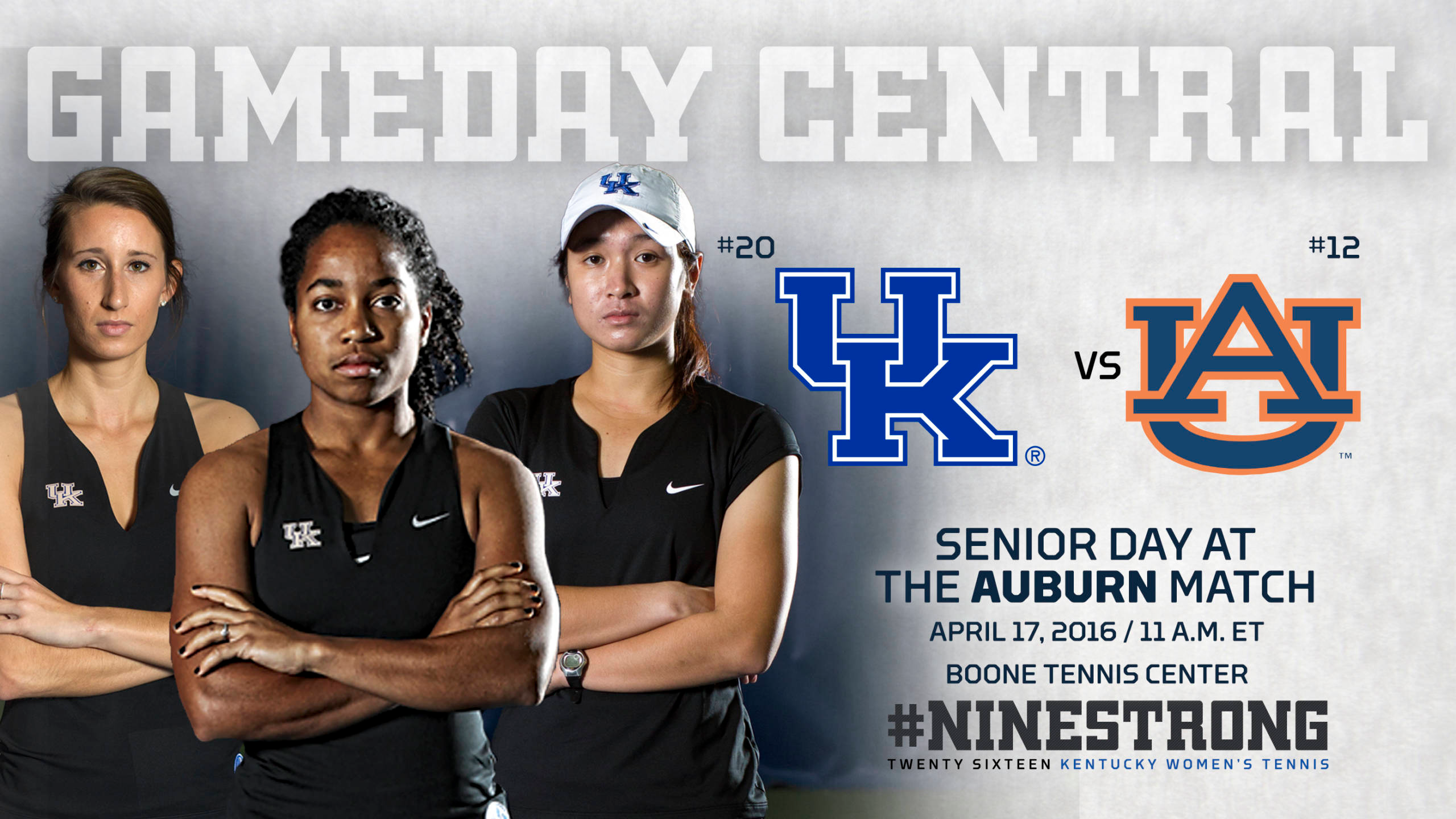 Wildcats Take on No. 12 Auburn for Senior Day