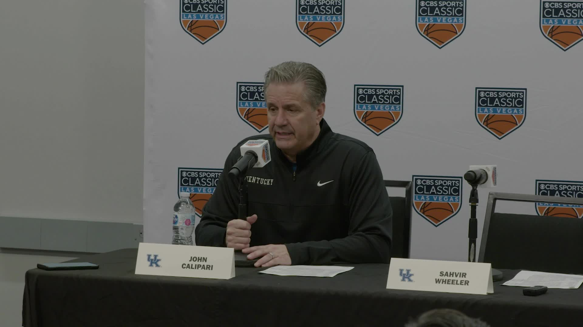 MBB - Coach Calipari Post UNC