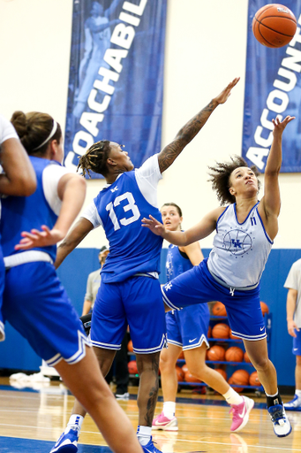 Jada Walker.

Kentucky Women’s Basketball Practice.

Photo by Eddie Justice | UK Athletics