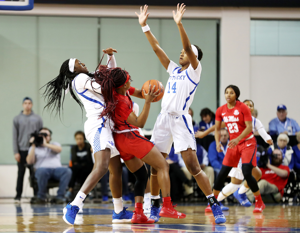 Tatyana Wyatt

Kentucky Women's Basketball falls to Ole Miss. 

Photo by Britney Howard  | UK Athletics