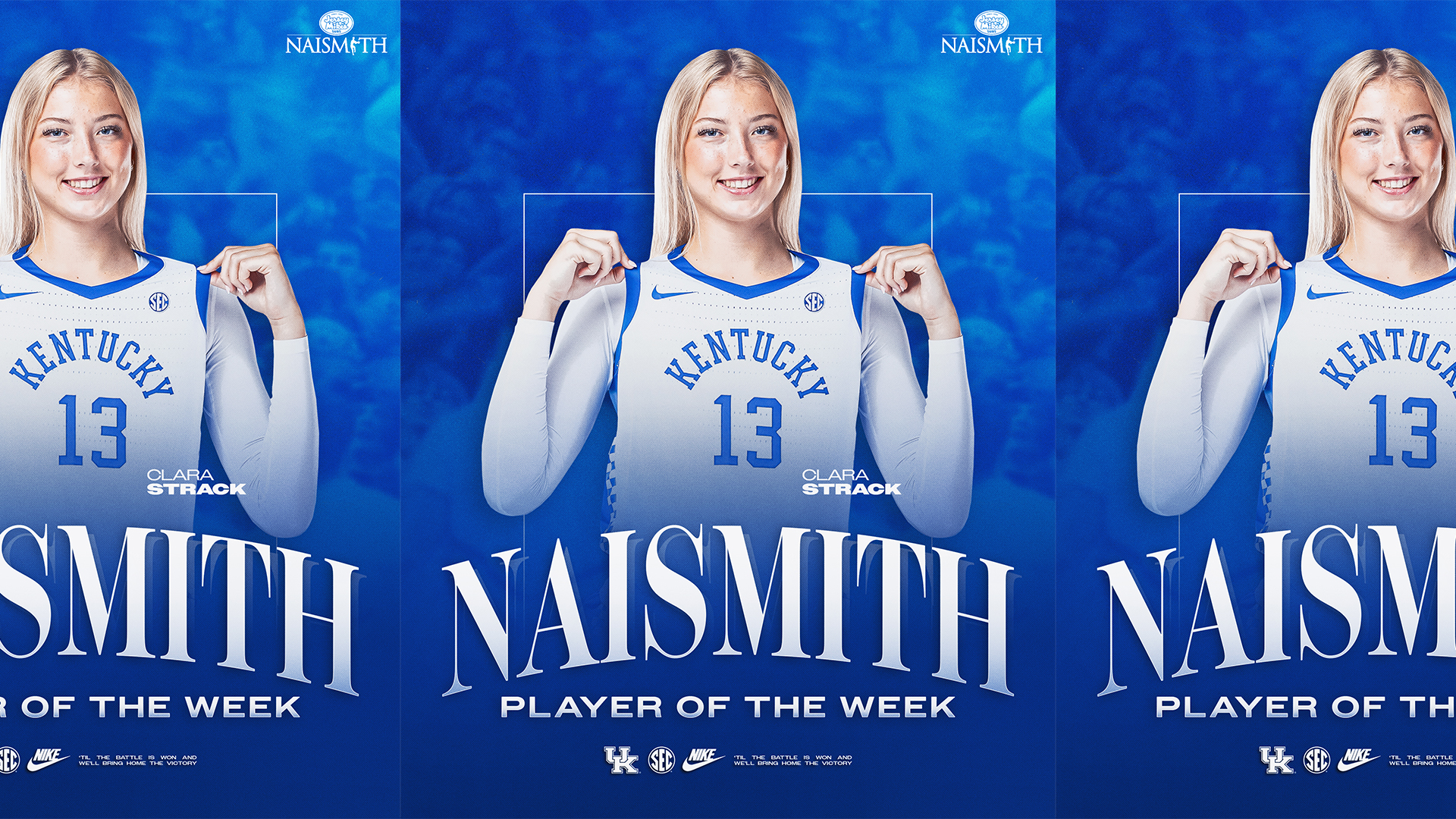 Strack Attack Crowned Naismith Trophy Player of the Week