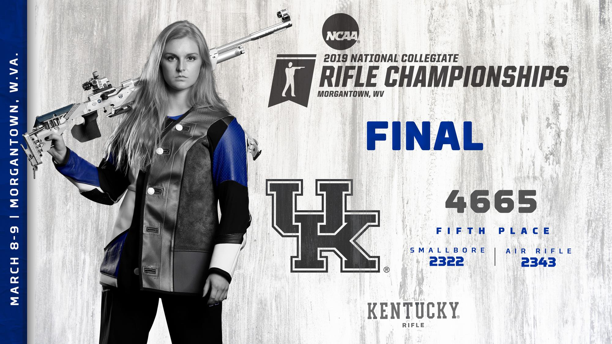 UK Rifle Fifth at 2019 NCAA Championships