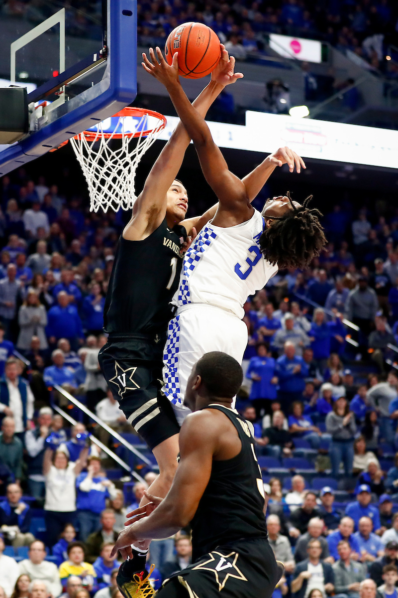 Tyrese Maxey.

UK beats Vandy 71-62.

Photo by Chet White | UK Athletics