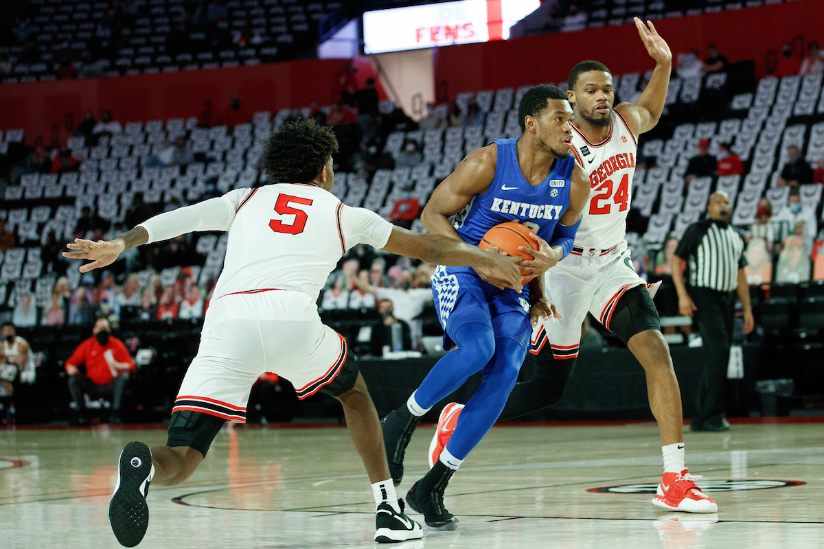 Keion Brooks Jr.

Kentucky falls to Georgia, 63-62.

Photo by Elliott Hess | UK Athletics