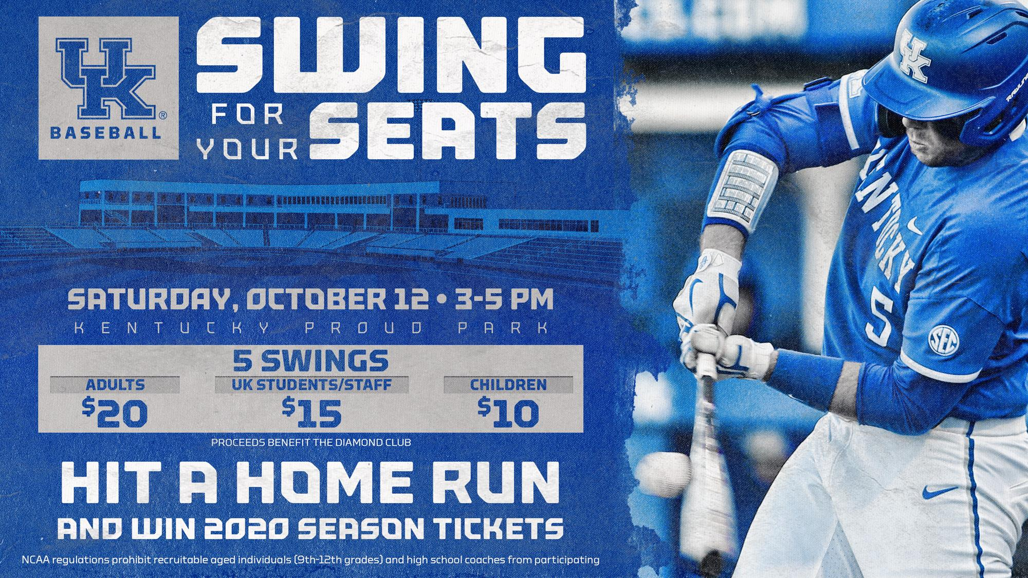 UK Baseball Hosts Swing For Your Seats Home Run Derby