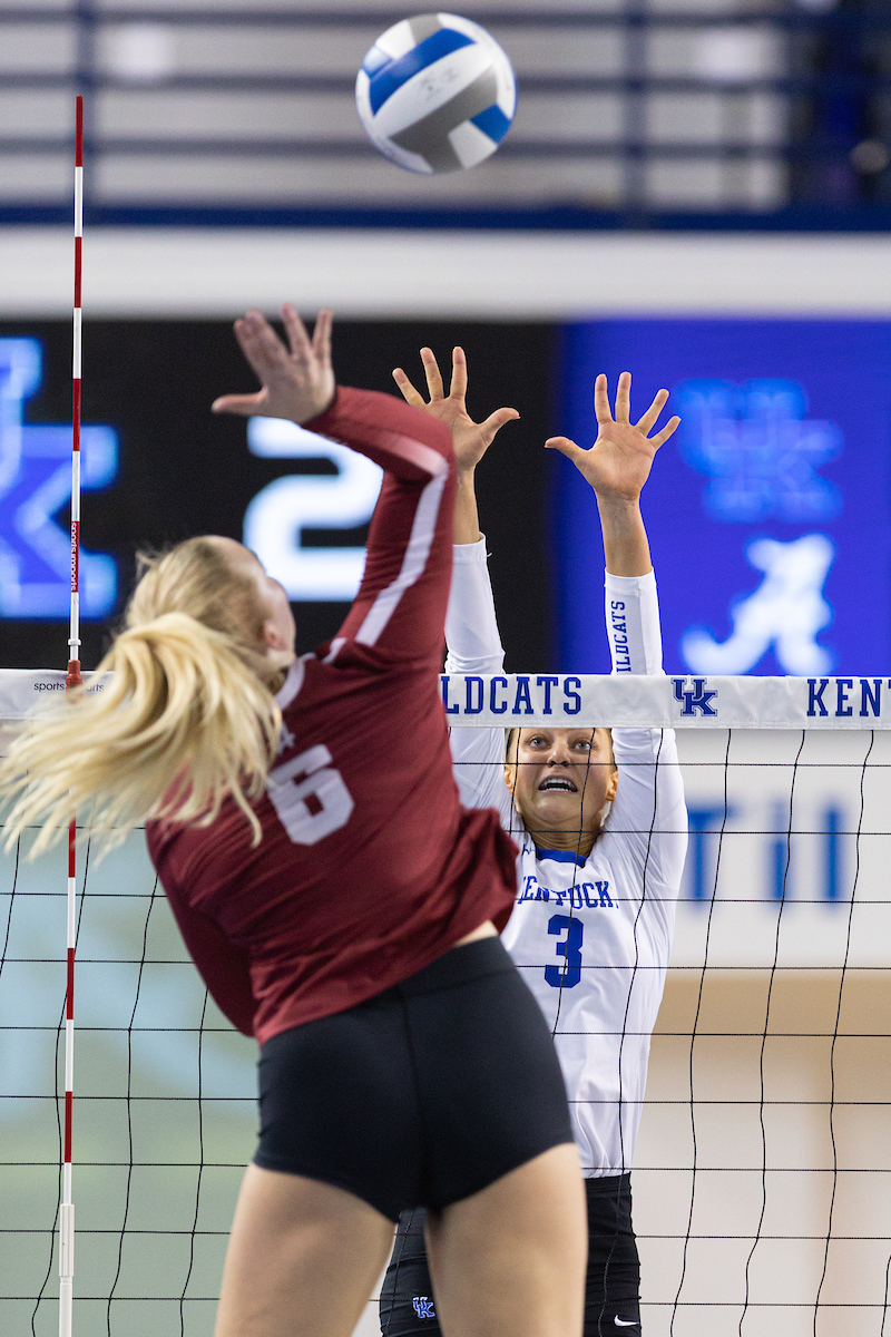 Madison Lilley.

Kentucky sweeps Alabama 3 - 0

Photo by Grant Lee | UK Athletics
