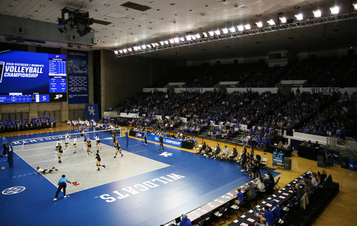 Memorial Coliseum
UK volleyball beats Purdue in the second round of the NCAA Tournament.  

Photo by Britney Howard  | UK Athletics