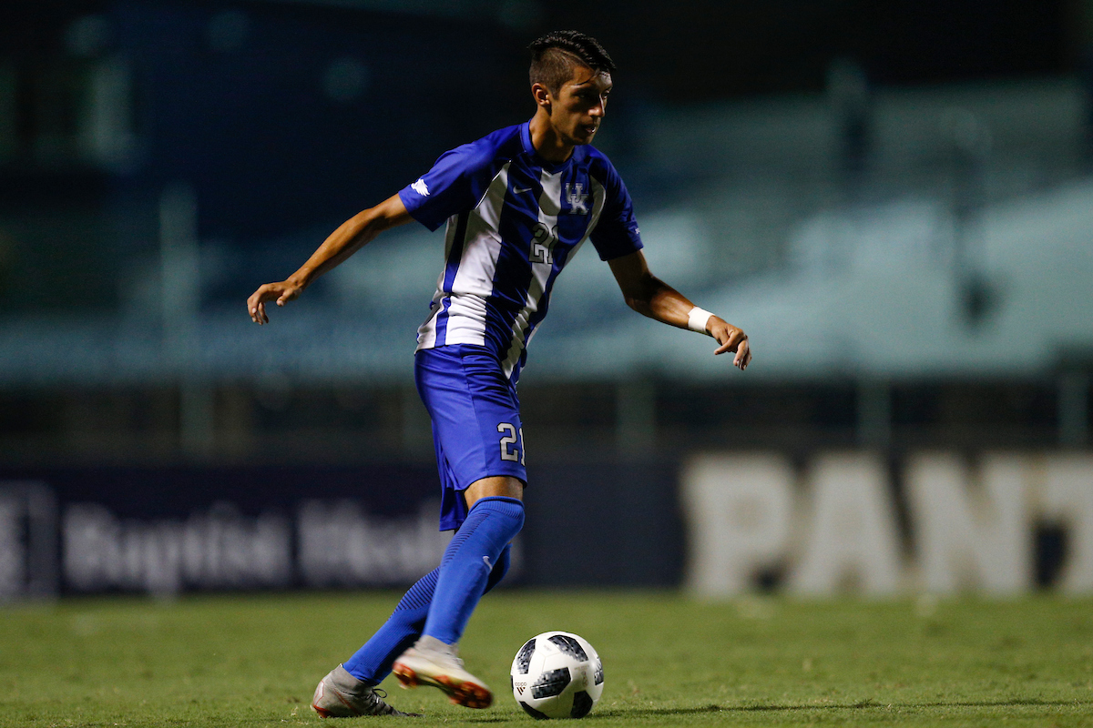 Kalil ElMedkhar.

Men's Soccer falls to Florida International 3-2.

Photo by Michael Reaves | UK Athletics