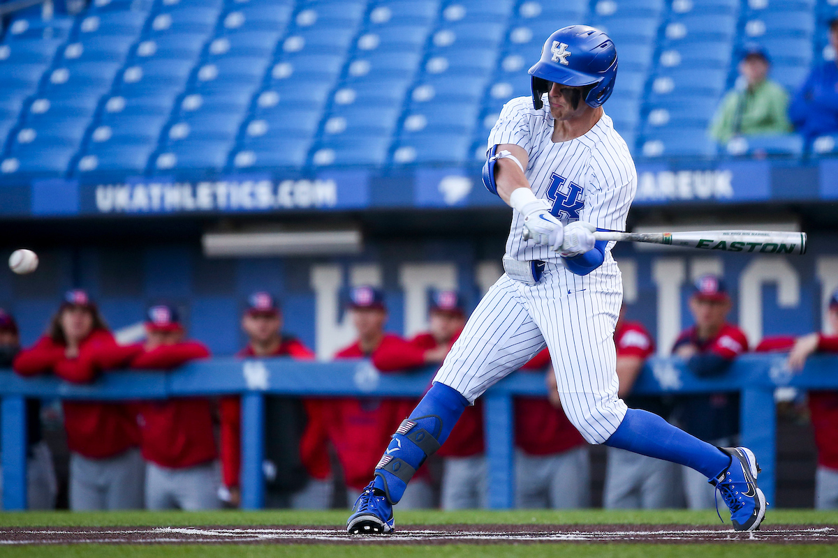 Chase Estep.

Kentucky defeats Dayton 12-1.

Photo by Sarah Caputi | UK Athletics