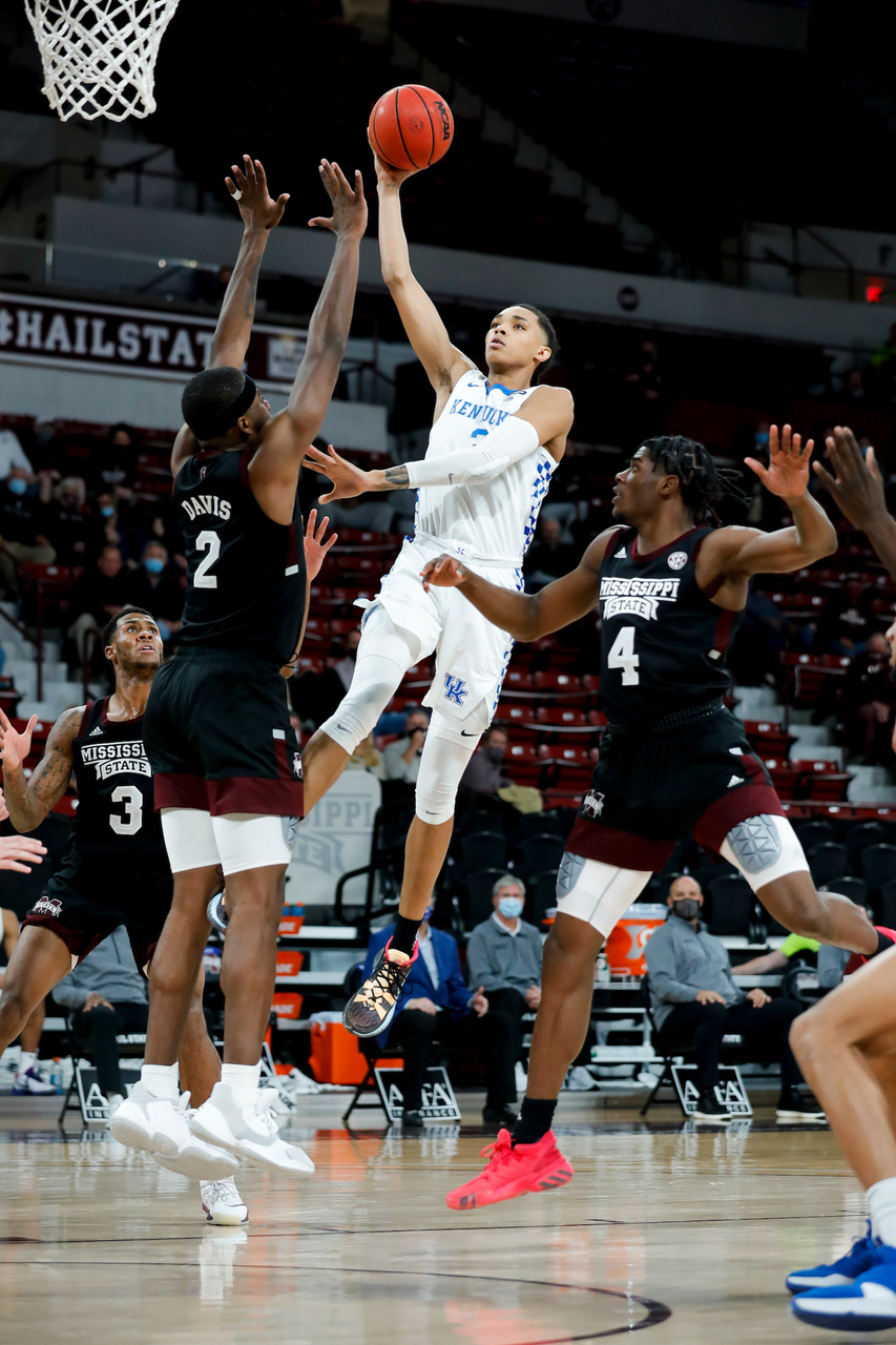 Brandon Boston Jr.

Kentucky beat Mississippi State 78-73 in Starkville.

Photo by Chet White | UK Athletics