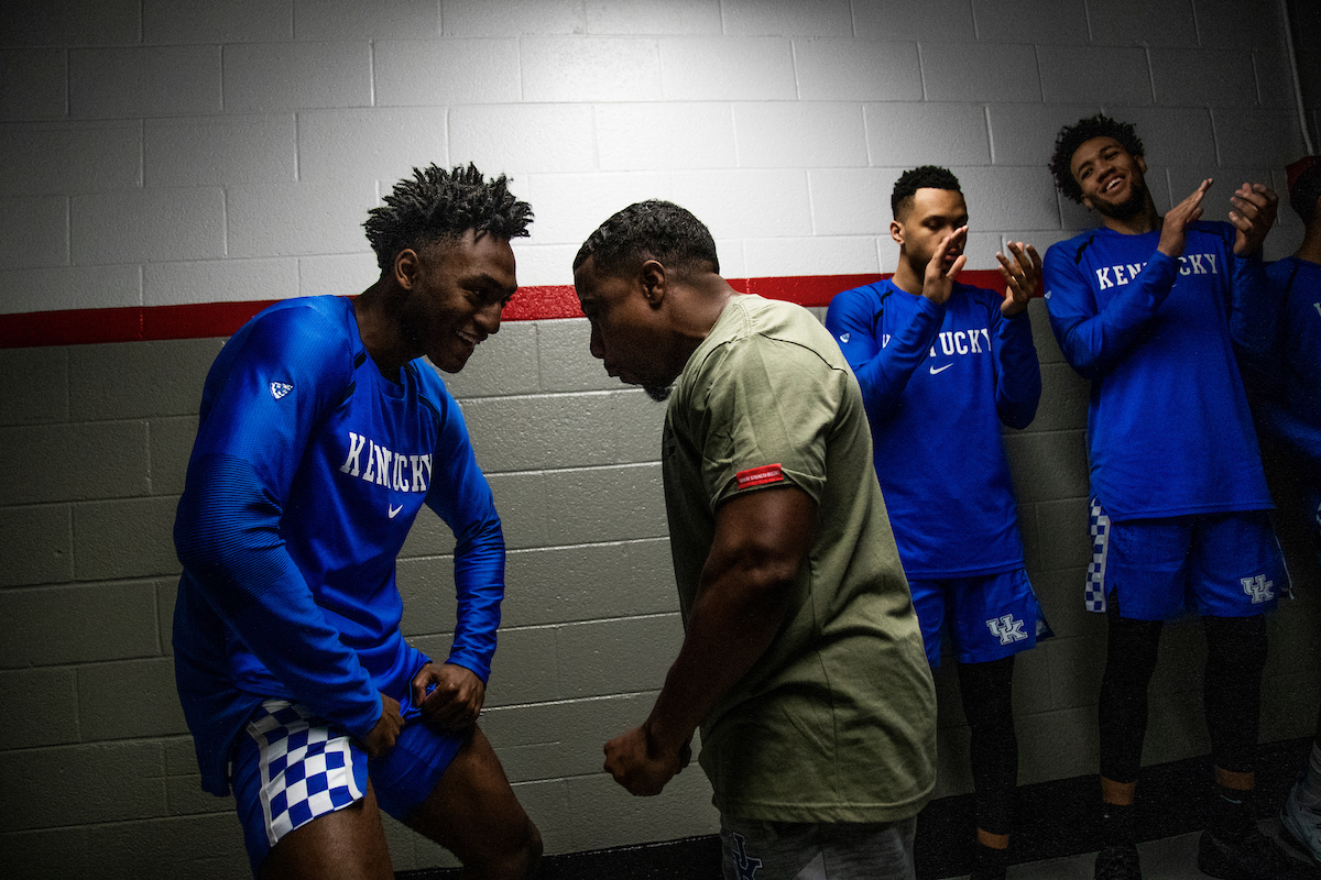 Immanuel Quickley. Robert Harris. Jemarl Baker. EJ Montgomery. 

Kentucky beat Georgia 69-49 at Stegeman Coliseum in Athens, Ga., on Tuesday, January 15, 2019.

Photo by Chet White | UK Athletics