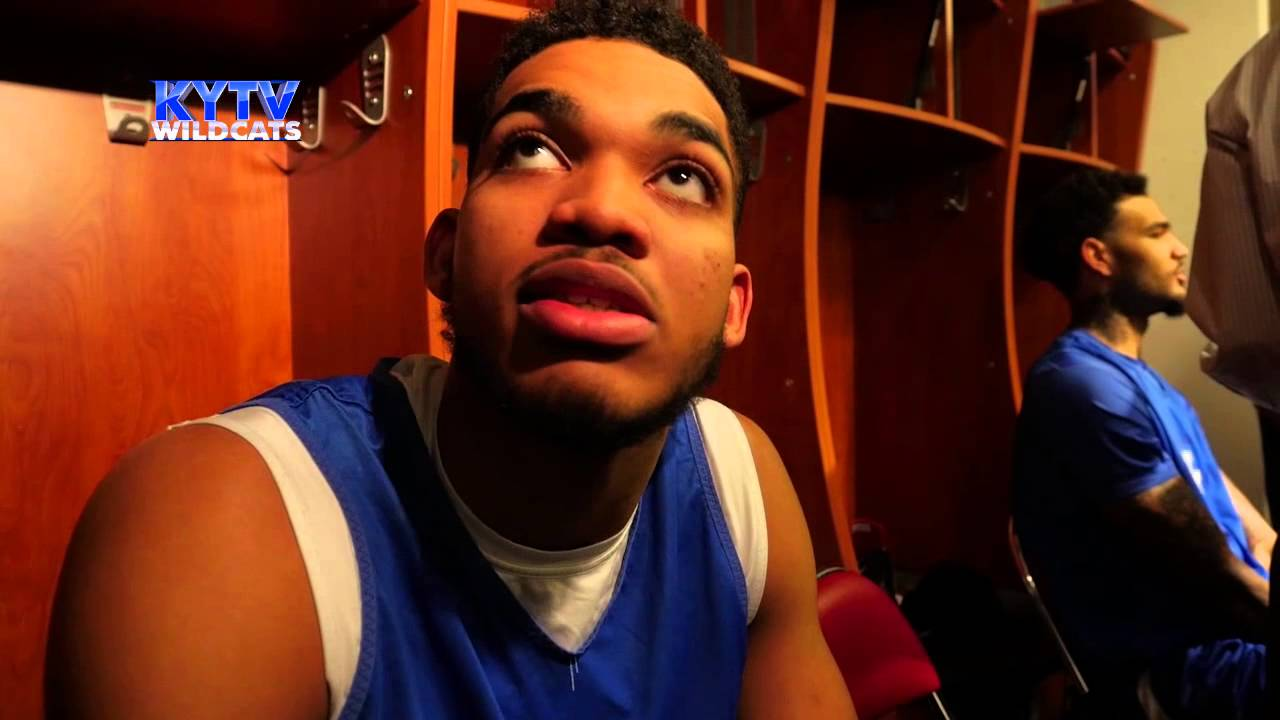 NCAA Tournament: Cauley-Stein, Aaron Harrison, and Towns - Pre-Hampton